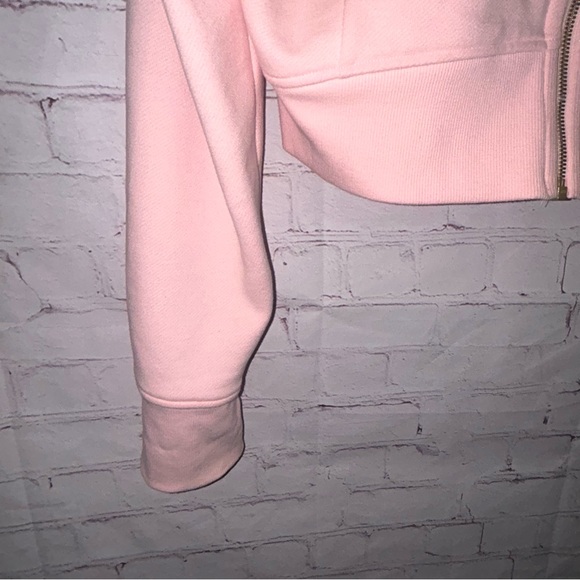 lululemon Scuba Full-Zip
Cropped Hoodie strawberry milkshake/gold size 14 - Picture 4 of 9
